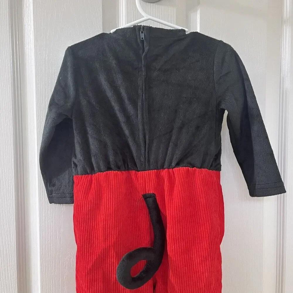 Spirit Disney Mickey Mouse & Friends Halloween Costume Jumpsuit SZ 12-18 Months - Picture 10 of 12